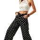 🔥New Arrivals & Best Sellers-Women's Casual Polka Dot Wide Leg Pants