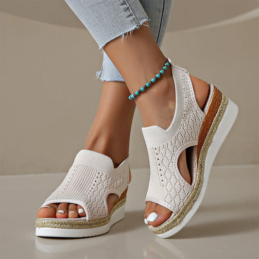 Women's Casual Breathable Platform Sandals