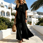 👚👖Women's Asymmetric Top & Slit Wide-Leg Pants Set– Elegant Statement Co-ord ✨
