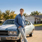 Men's Vintage-Wash Half-Zip Pullover