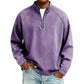 Men's Vintage-Wash Half-Zip Pullover