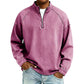 Men's Vintage-Wash Half-Zip Pullover