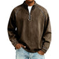 Men's Vintage-Wash Half-Zip Pullover