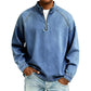 Men's Vintage-Wash Half-Zip Pullover
