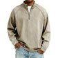 Men's Vintage-Wash Half-Zip Pullover