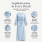 Women's Elegant V-Neck Wrap Maxi Dress