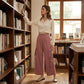 Women's Cropped Wide-Leg Cargo Pants