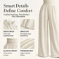 Women's Short Sleeve Mock Neck Wide-Leg Jumpsuit