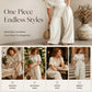 Women's Short Sleeve Mock Neck Wide-Leg Jumpsuit