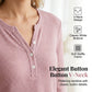 Women's Casual Breathable Waffle Knit Top