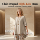 Women's Cotton Linen Half Sleeve Top
