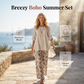 Women's Cotton Linen Half Sleeve Top