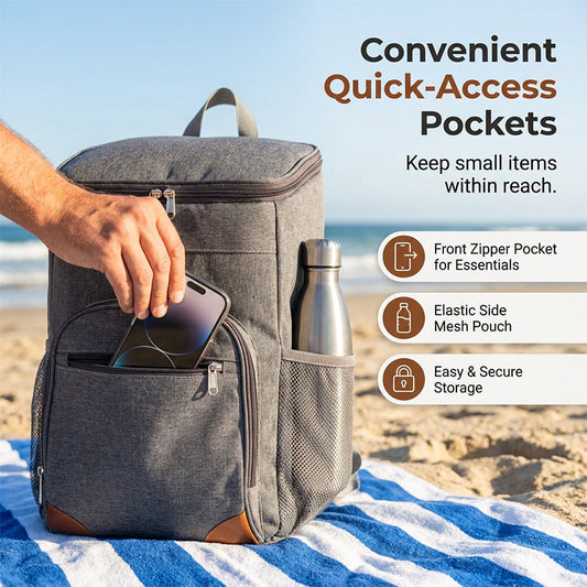 ⌛Limited-time offer-Leakproof Insulated Thermal Picnic Backpack