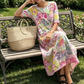 Women's Floral Printed Loose Fit Dress
