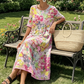 Women's Floral Printed Loose Fit Dress