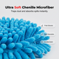 🧹🧼 Chenille Spin Mop Head Replacement – Ultra-Absorbent Microfiber Refill Pads | Wet & Dry Use | Machine Washable | Fits Most Spin Mops ✨