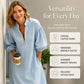 Women's Half-Zipper Stand Collar Puff Sleeve Dress