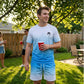 ⏳🔥LIMITED-TIME 50% OFF! 🌊Men's Gradient Short Sleeve and Shorts Set