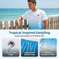 ⏳🔥LIMITED-TIME 50% OFF! 🌊Men's Gradient Short Sleeve and Shorts Set