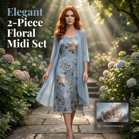 Women Floral Midi Dress