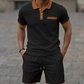 🥳2026 HOT SALE 💞Summer Casual Waffle Knit 2-Piece Set for Men