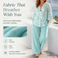 Women's Casual V-Neck 2-Piece Set