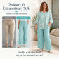 Women's Casual V-Neck 2-Piece Set
