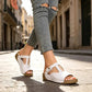Wedge Slide Sandals – Breathable & Adjustable Fit
