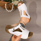Wedge Slide Sandals – Breathable & Adjustable Fit