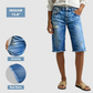 🩳 50% OFF NOW! 🩹 Women's Casual Distressed Denim Bermuda Shorts – Relaxed fit & raw hem – Perfect for summer, streetwear or laid-back days – soft and stretchy 🌸✨