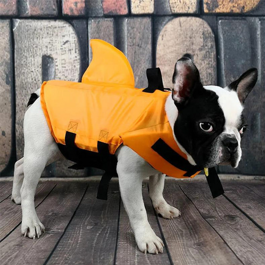 ⏰ 50% OFF – Snag One Now 🦈🐶 Adjustable Shark-Shaped Dog Life Vest – Your Pup Will Look Fin-Tastic! | Safety Float + Cute Design