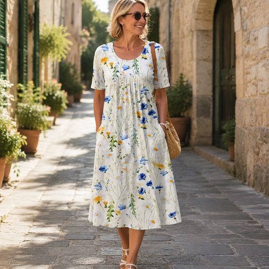 Women's Casual Floral Print Dress