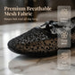 Women's French-Style Mesh Flats with Bow
