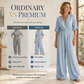 Women's Elegant V-Neck Wide-Leg Jumpsuit