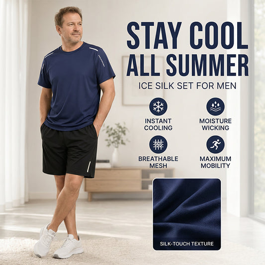 Men's Quick-Dry T-Shirt & Shorts Set