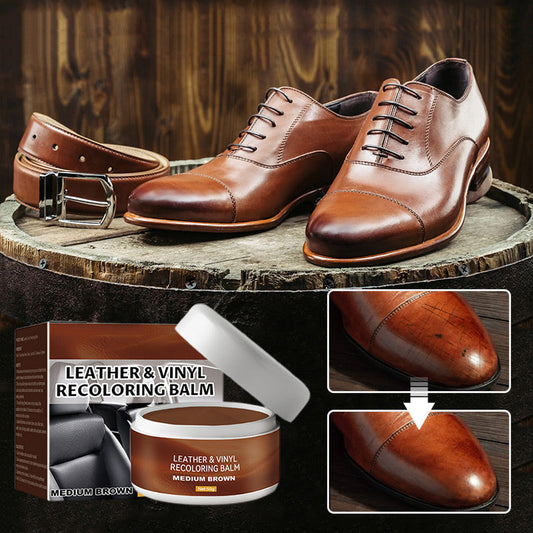 🔥 Last Day Special Price £8.99‼️ 🛋️Leather Repair Paste｜Restores Scratches Scuffs & Surface Texture, Multi-Colour Leather Restorer For Sofa, Car Seats, Handbags UK Stock💺🛡️