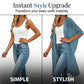 Women's Loose Solid Color Cover-Up Dress with Square Neck and Bow-Knot