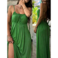 👗🌿 Versatile Maxi Slip Dress with Gathered Neckline – Flattering Fit for Every Body Type✨𝘉𝘶𝘺 𝘢𝘯𝘺 2 𝘢𝘯𝘥 𝘨𝘦𝘵 𝘢𝘯 𝘦𝘹𝘵𝘳𝘢 8% 𝘥𝘪𝘴𝘤𝘰𝘶𝘯𝘵