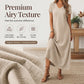 Women's Short Sleeve V-Neck Maxi Dress