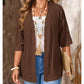 Women's Casual Open-Front Knit Cardigan