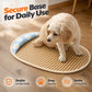 🔥Summer Hot Sale 49% OFF🧊Summer Cooling Dog Bed with Rattan Mat and Supportive Pillow Border