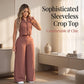 👗✨Women's Sleeveless Top & Pants 2-Piece Set✨𝘉𝘶𝘺 𝘢𝘯𝘺 2 𝘢𝘯𝘥 𝘨𝘦𝘵 𝘢𝘯 𝘦𝘹𝘵𝘳𝘢 8% 𝘥𝘪𝘴𝘤𝘰𝘶𝘯𝘵