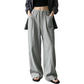 Women's High-Waisted Wide-Leg Drawstring Pants