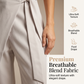 ✨Women's Flowy Wrap Front Wide Leg Pants