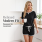 Women's Casual Top and Shorts Set