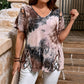 Plus Size Women's Heart Print T-Shirt 💞 A Sweet Heart, a Flattering Fit – Wear the Love, Feel the Comfort ✨