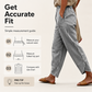 Women's Casual Striped High Waisted Pants