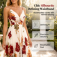 Women's Printed Spaghetti Strap Maxi Dress