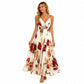 Women's Printed Spaghetti Strap Maxi Dress