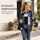 Women's Casual Long Sleeve V-Neck Top